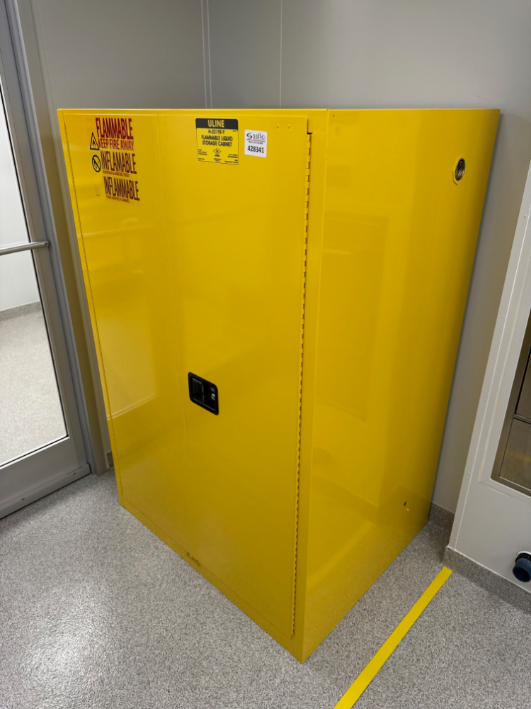 Image of ULINE 90 Gallon Flammable Liquid Storage Cabinet
